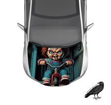 Chucky Horror Hood Wrap Weatherproof Vinyl Car Decal 50 X 65