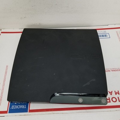 FOR PARTS Sony PlayStation 3 Slim PS3 Console CECH-2001A Powers On Bad Disc Tray