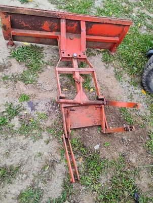 #ad Economy Power King Tractor Front Dirt Snow Blade Local Pickup Only No Shipping $150.00