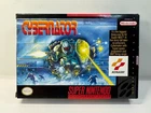 Cybernator (Super Nintendo SNES, 1993) Complete CIB Dead-Mint Cartridge