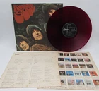 The Beatles Rubber Soul OP7450 Japan Red Vinyl LP S1383