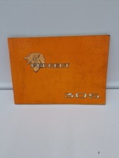 livre manuel technique de l AUTOMOBILE  PEUGEOT 305