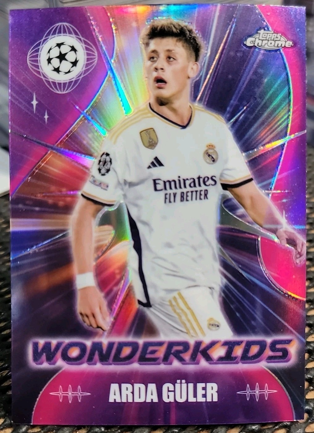 2023-24 Topps Chrome UEFA Club Competitions - Wonderkids Arda Guler #WK-1