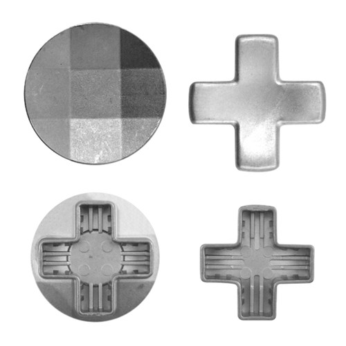 Game Controller Component Round Keycap Cross Button Sensitivity ABS for Gamer - Picture 2 of 13