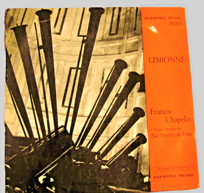 LP Lisbonne Francis chapelet, Sao Vicente De Fora Vinyl, 1969
