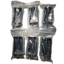 6 Pack D Cell Battery Holders UM1 15V Black Electronics Components New Package