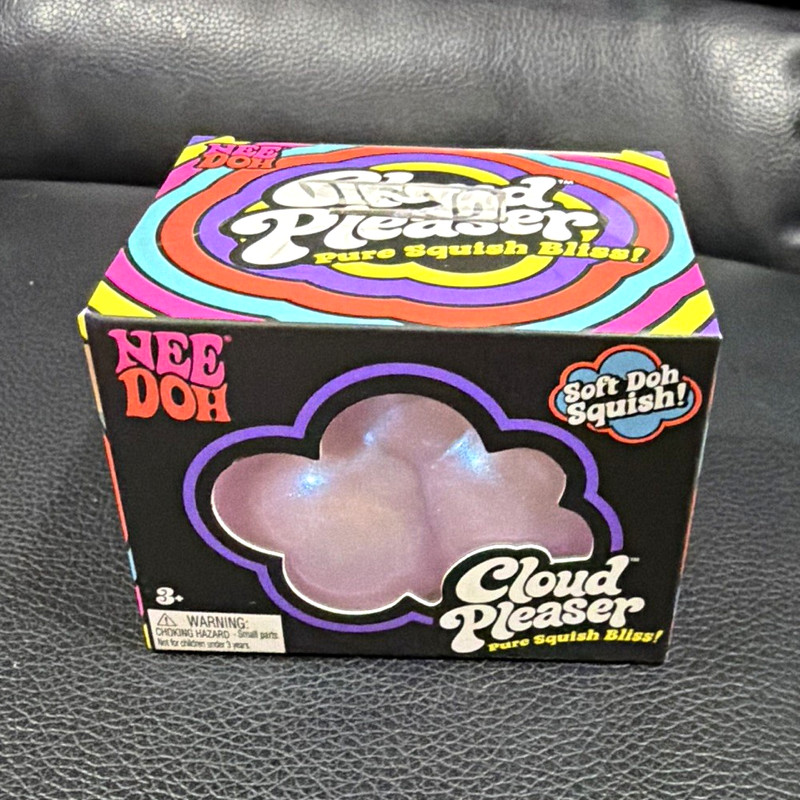 Schylling Nee Doh Cloud Pleaser Purple Soft Doh Squish Tactile Toy 26005NAB