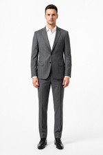 2 Piece Suit |Balmain Slim Fit | Chest 48cm | Trousers W32 L34 | Italian Style