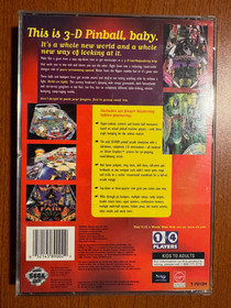 Hyper 3-D Pinball 1996 Sega Saturn CIB Complete Very Good Tested Working Clean!