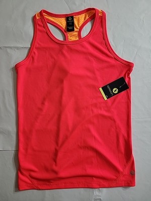 Girl's Xersion Active Tank Top Size Large 14 Orange Quick Dri. New With Tags