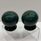Fiesta EVERGREEN Salt & Pepper Shakers Green Fiestaware HLC with Plugs Retired
