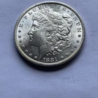 1881 Morgan Dollar $1 From Mint Roll #6