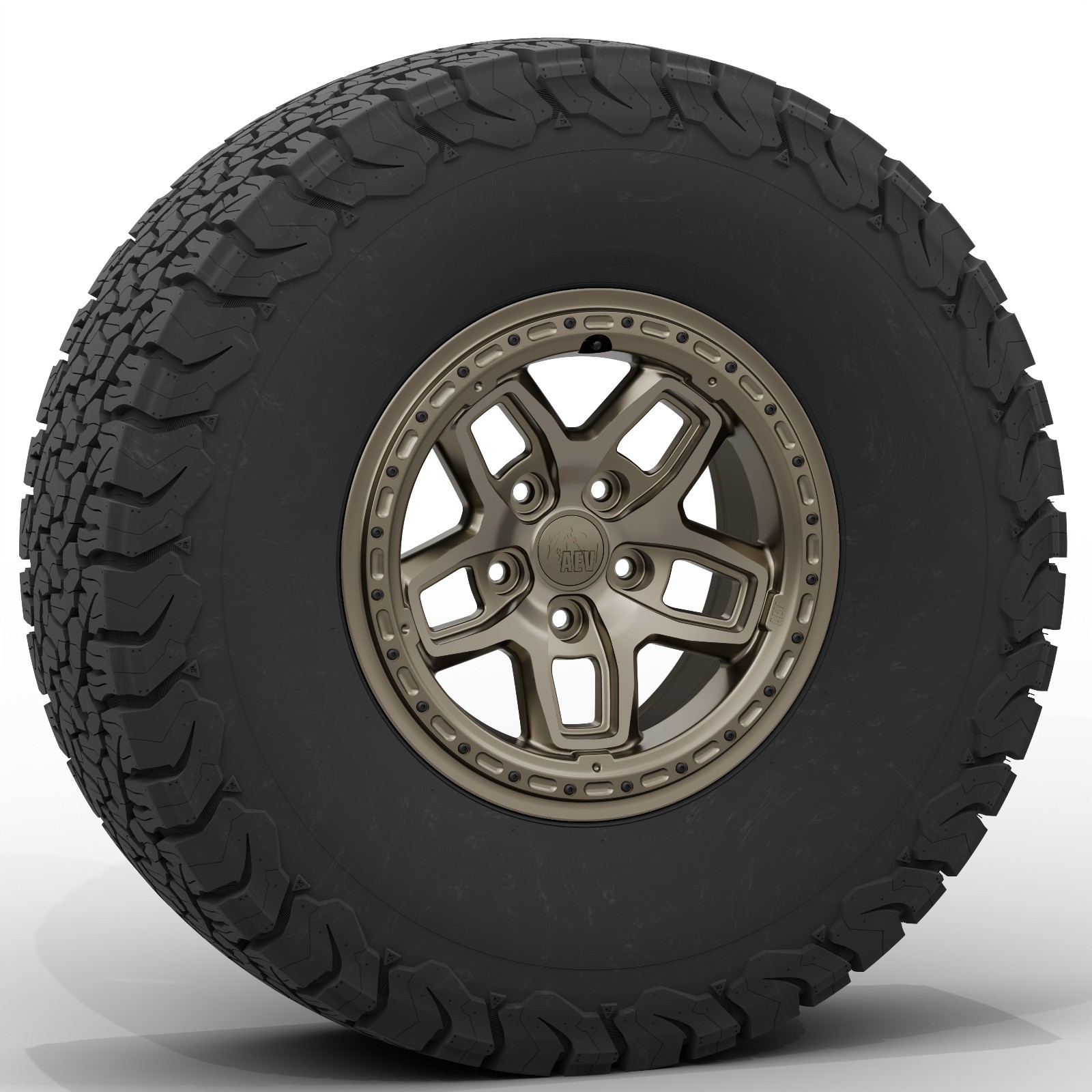 AEV Borah Dual Sport Wheel (M10 Bronze) for 2018-2026 JL Wrangler/Gladiator