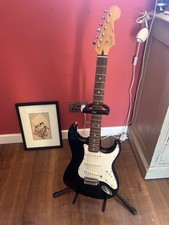 Squier (by Fender) Made in Japan Stratocaster, All Original MIJ Black Rosewood