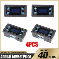 4 Pack LCD PWM Signal Generator Pulse Frequency Duty Cycle Adjustable 1Hz~150KHz