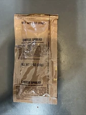 MRE Cheese Spread Prepping Camping Survival Hiking