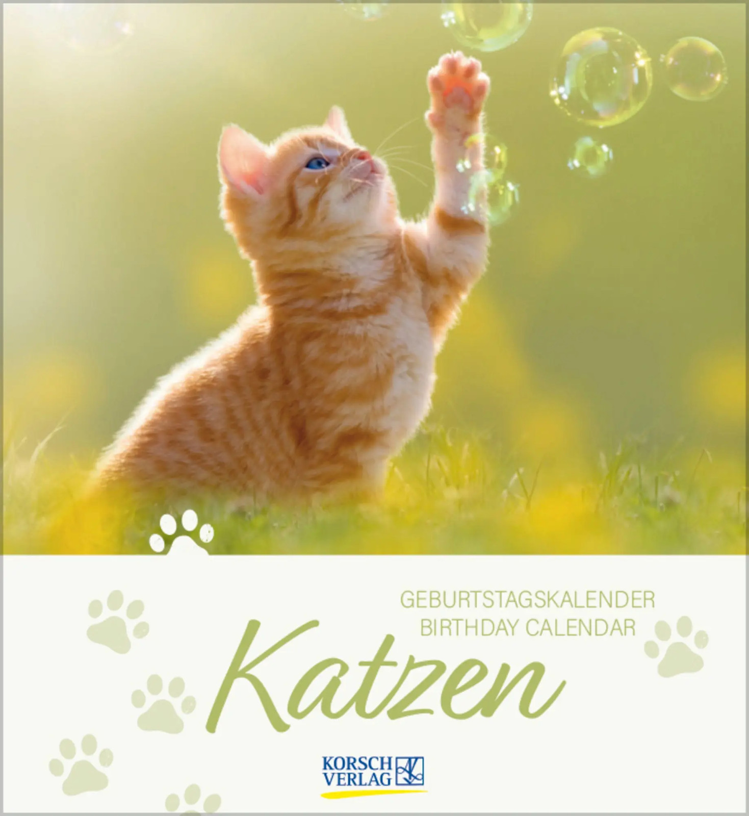 Geburtstagskalender Katzen | Immerwährender Planer | Verlag Korsch | Kalender - Bild 4