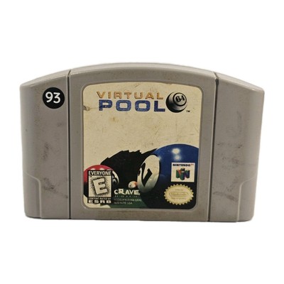 Virtual Pool 64 (Nintendo 64, 1998) Retro Game Tested Working 