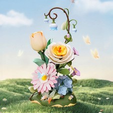 ROKR Garden Ramble DIY Flower Bouquet 3D Puzzle Flower Set Decor Girl Xmas Gifts