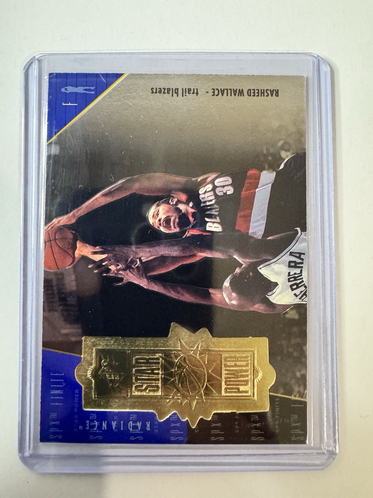 1998-99 SPx Finite Rasheed Wallace 2661/2700 Portland Trail Blazers #121