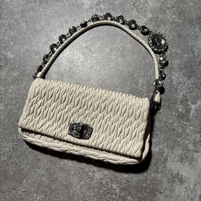 バッグ miu miu nappa crystal Bijou handbag miu miu nappa crystal Bijou handbag | eBay UK miu miu nappa
