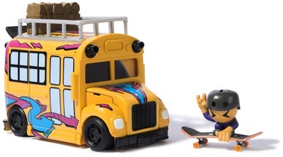Toy Skateboard Playset Dude SK8 Crew Playset