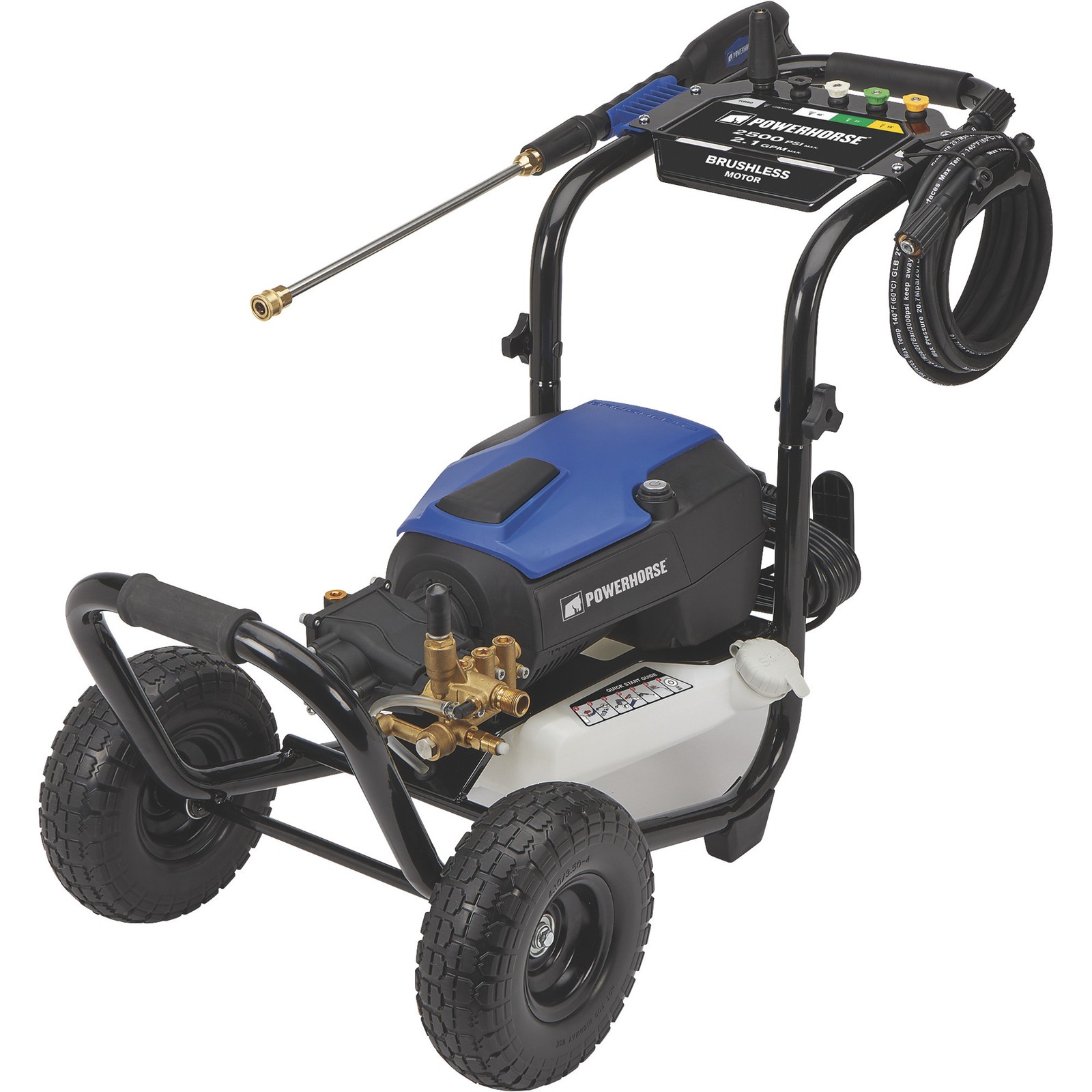 Powerhorse Electric Cold Water Pressure Washer, 2500 PSI, 2.1 GPM