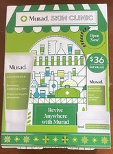 Murad 3-Piece Retinol Revival Regimen Retinol Serum Moisturizer Cleanser