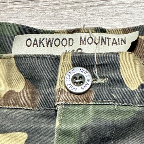 Pantaloncini cargo da montagna uomo Noiz-Oakwood taglia 40 mimetici mimetici esercito caccia - Foto 5 di 12