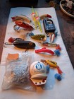 mixed fishing tackle lot used — photo 1