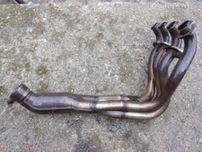 KAWASAKI ZX6-R 600 NINJA C1-C2 H (05/06) 4 INTO 1 EXHAUST HEADERS DOWN PIPES