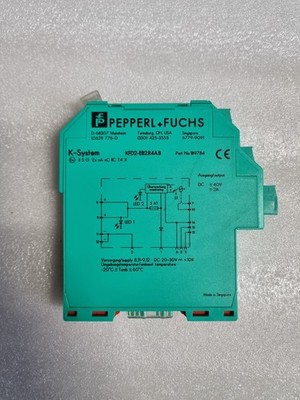 PEPPERL + FUCHS KFD2-EB2.R4A.B REDUNDANT POWER FEED MODULE FREE FAST SHIP