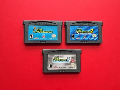 Kim Possible 1 2 3 Game Boy Advance Monkey Fist Drakken's Demise Team Possible