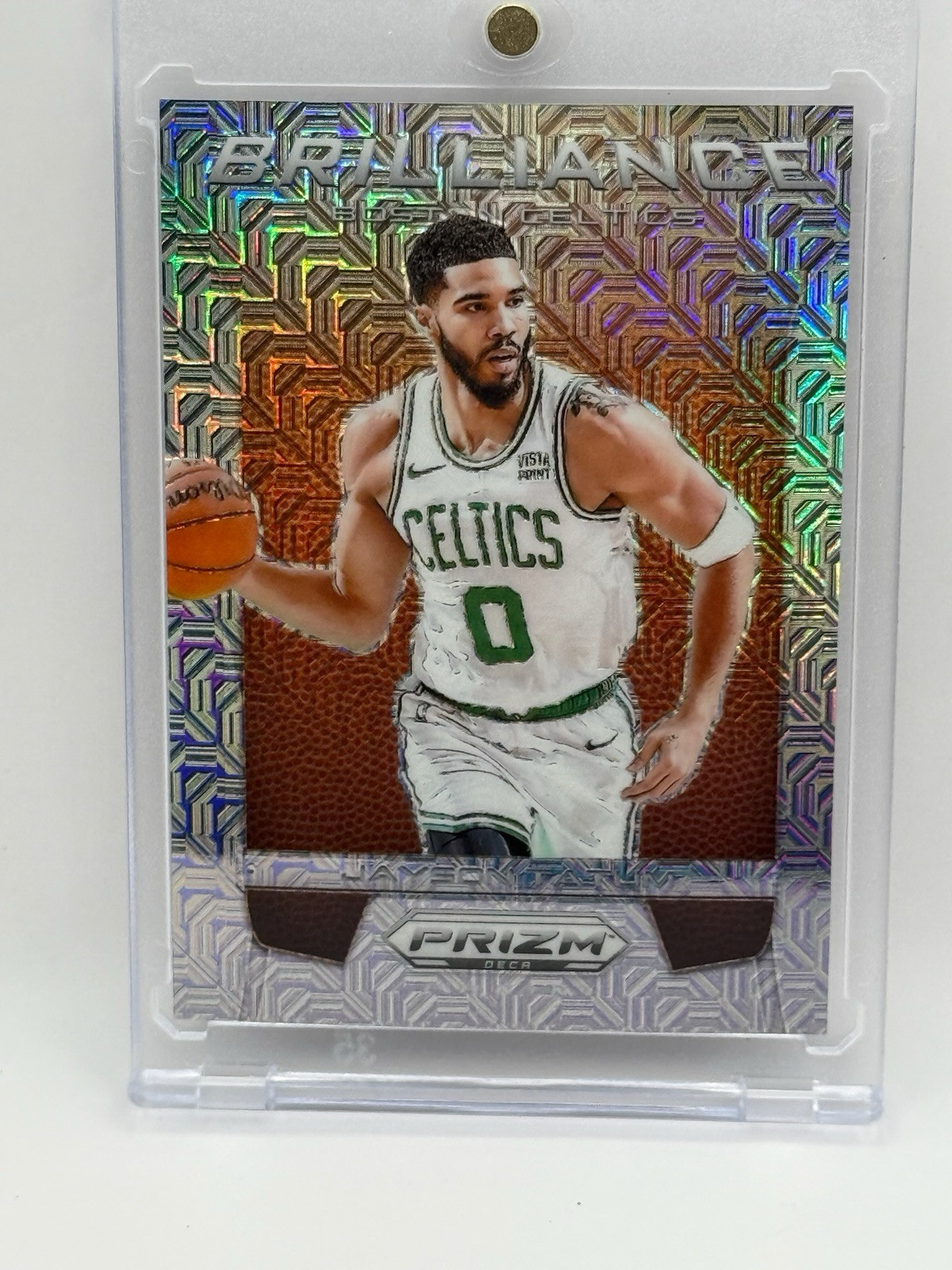 2023-24 Prizm DECA - Jayson Tatum Brilliance Mojo /25 No.6 Celtics