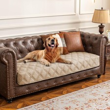 Ameritex Waterproof Dog Bed Cover Pet Blanket 30x70 Inch Pack of 1 , Beige