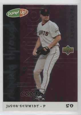 2004 Upper Deck Power Up! Shining Through Jason Schmidt #ST-41 2h0