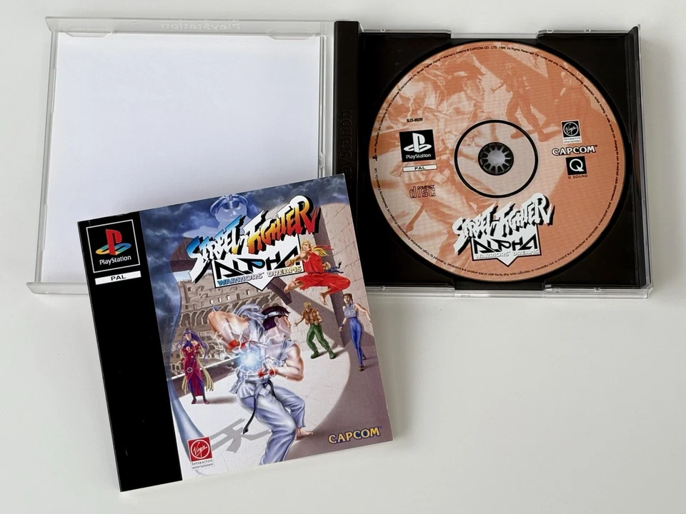 Street Fighter Alpha: Warriors' Dreams - Sony PlayStation 1 PS1 CIB PAL in OVP ! - Bild 4 von 4