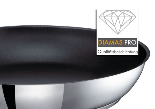 Topfset Industar, Inkl. Testsieger Bratpfanne Industar DIAMAS-PRO 28 Cm