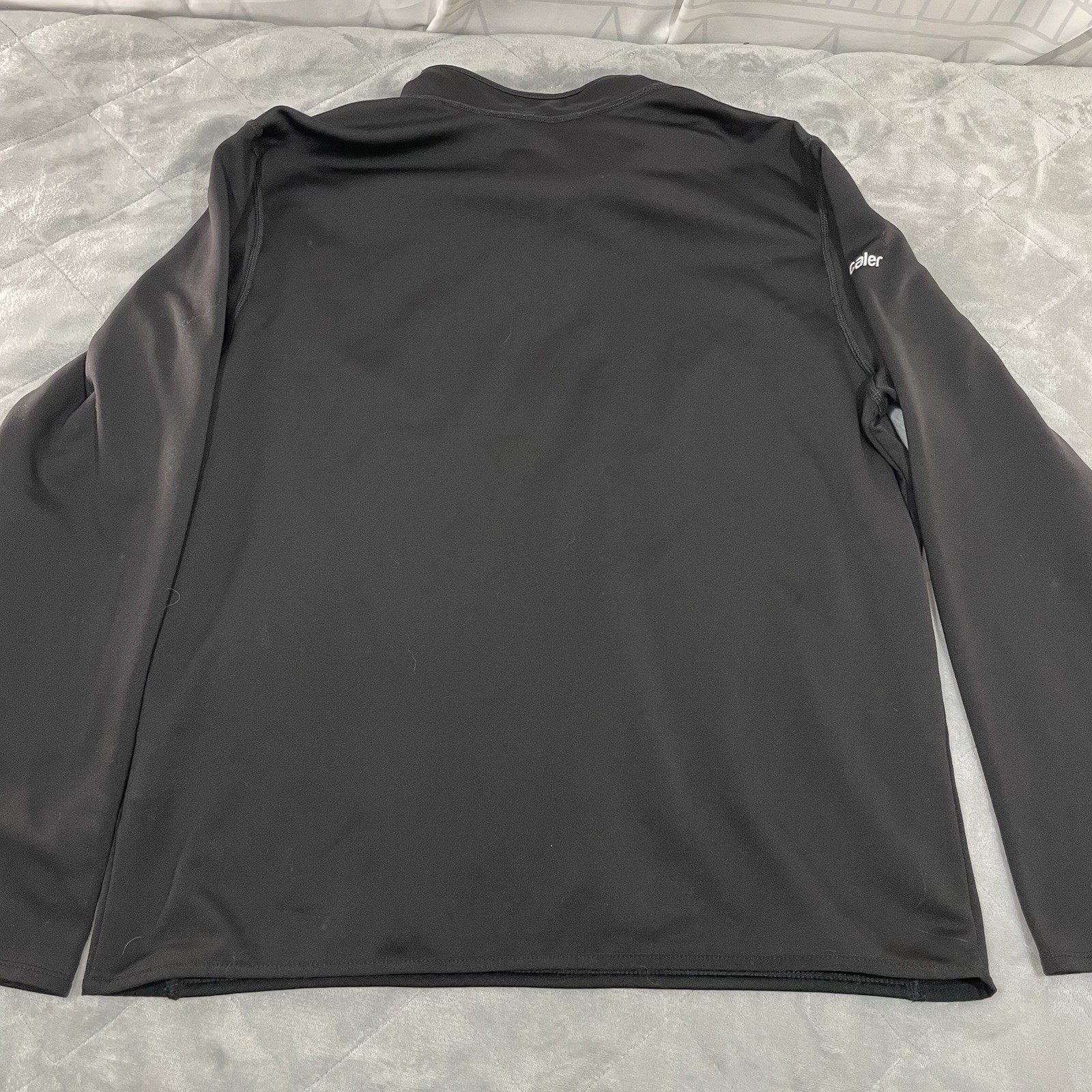 North Face Soft Shell Pullover Quarter Zip Men Si… - image 3