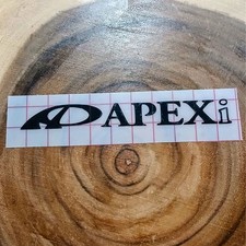 Apexi Performance Vinyl Decal X2 Exhaust Intake Sticker Car Window Garage Gear