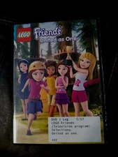 Lego Friends: United As One DVD Episodes 10 Thru 12. Free Shipping