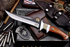 CFK Handmade AUS 10 Custom PINE CONE CAMEL BONE Sub Hilt Hunting Camping Knife