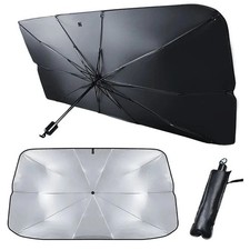 For Ford Car Truck Suv Windshield Umbrella Sun Shade Heat Uv Block Visor Cover