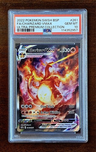 Charizard VMAX graded PSA 10 for sale on eBay