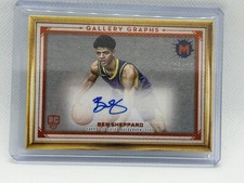 Rare 2023-24 Topps Motif - Gallery Graphs Ben Sheppard #GG-BS 9/25 (AU, RC)