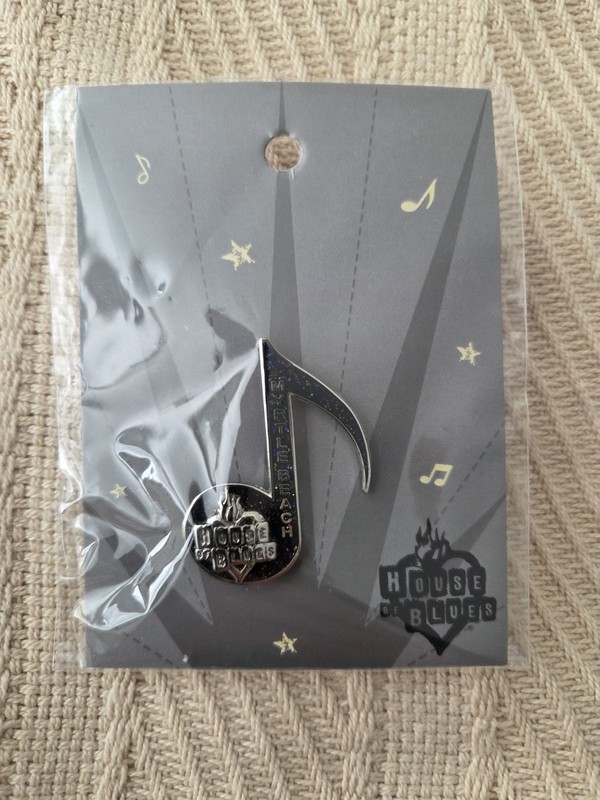 House Of Blues Restaurant Myrtle Beach Music Note Pin