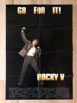 Rocky V 5 - Kinoplakat Plakat Poster - A1 - Sylvester Stallone 