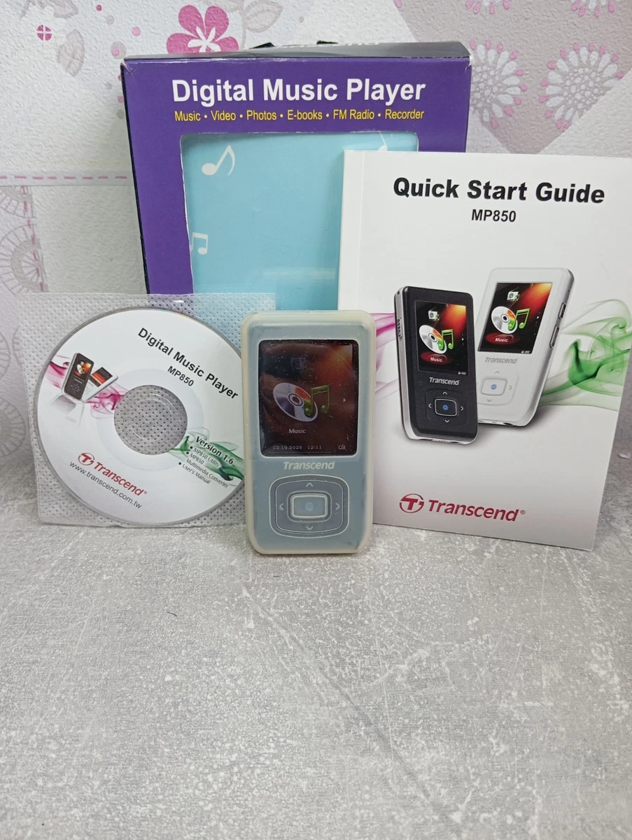Transcend USB 2.0 Connectivity MP3 MP3 Playable Media Format
