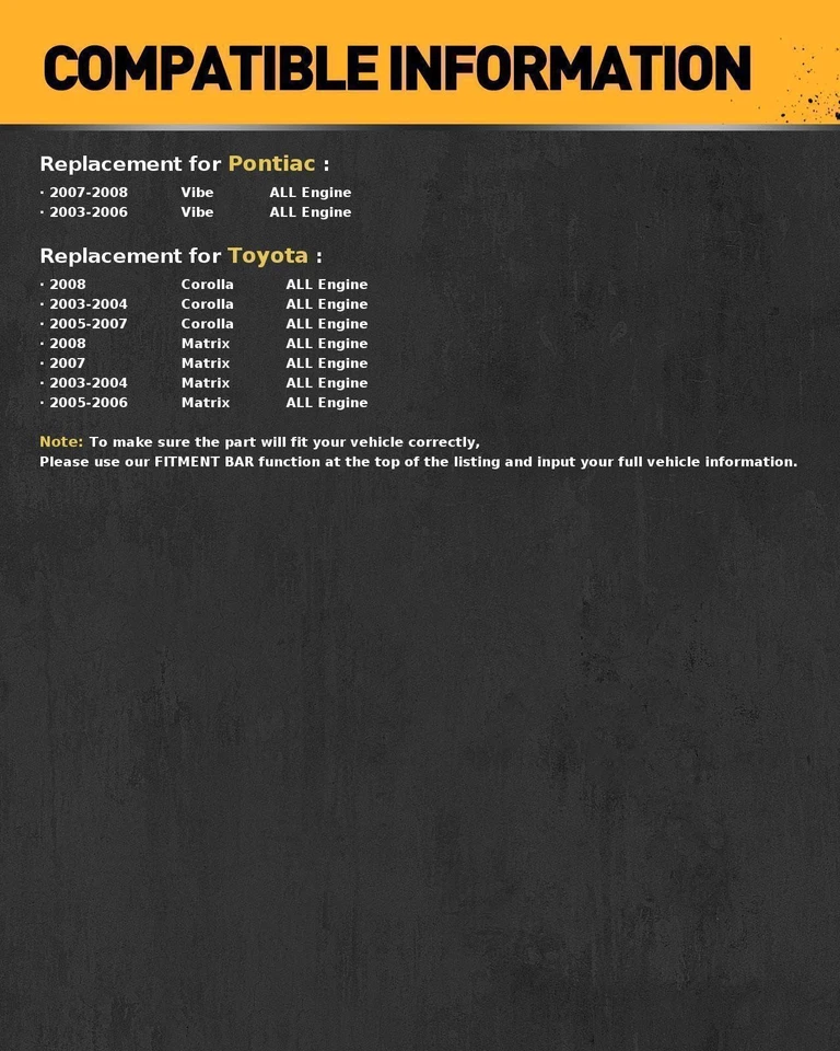 Brake Master Cylinder M630413 for Pontiac Vibe Toyota Corolla Matrix 1.8L NEW - Изображение 2 из 4