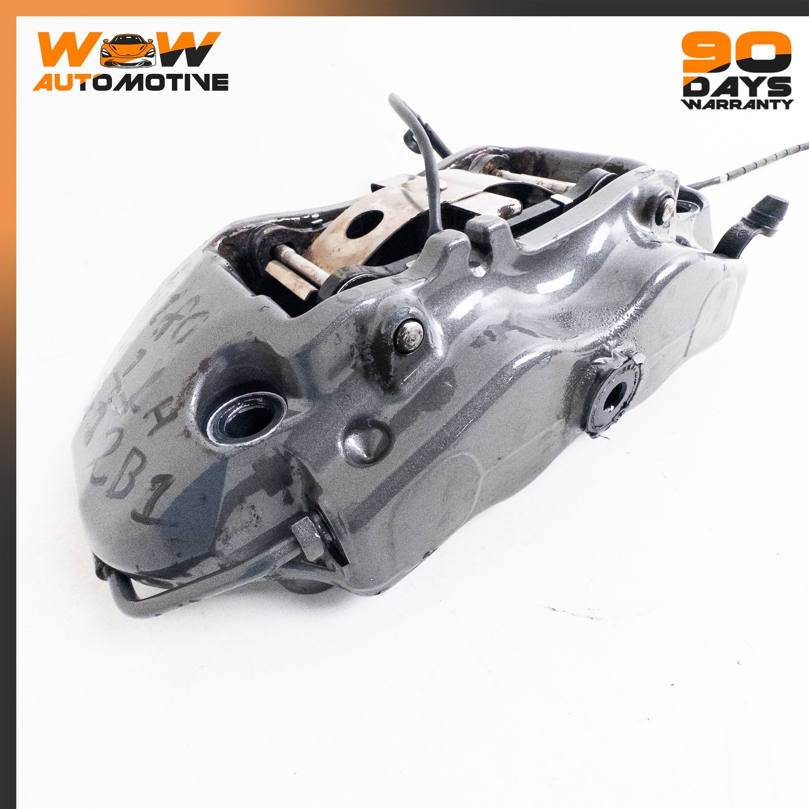 06-16 ASTON MARTIN V8 VANTAGE FRONT LEFT PARKING BRAKE CALIPER ASSEMBLY OEM